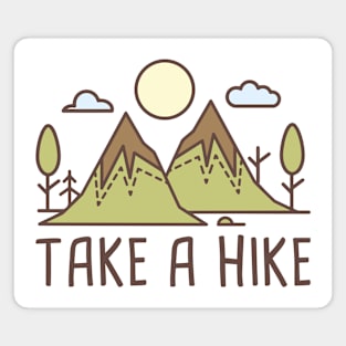 Take A Hike Magnet